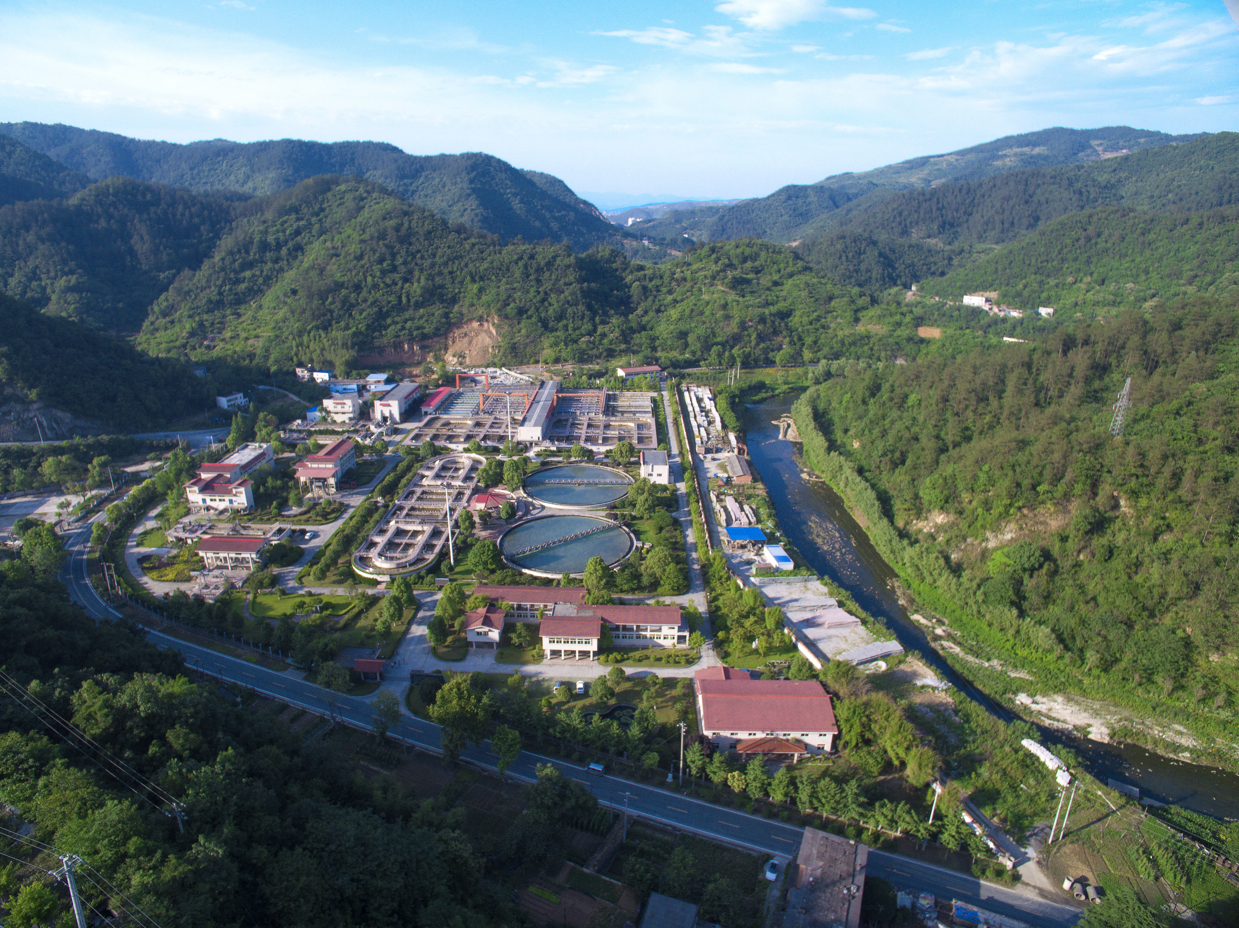 南水北調丹江口水庫水源治理工程——湖北十堰神定河污水處理廠(chǎng)